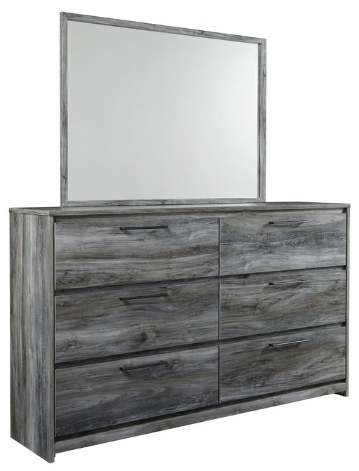 Baystorm Twin Panel Headboard with Mirrored Dresser and Nightstand Royal Furniture