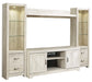 Bellaby 4-Piece Entertainment Center Royal Furniture