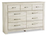 Bellaby Queen Panel Bed with Dresser Royal Furniture