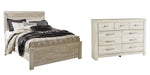 Bellaby Queen Panel Bed with Dresser Royal Furniture