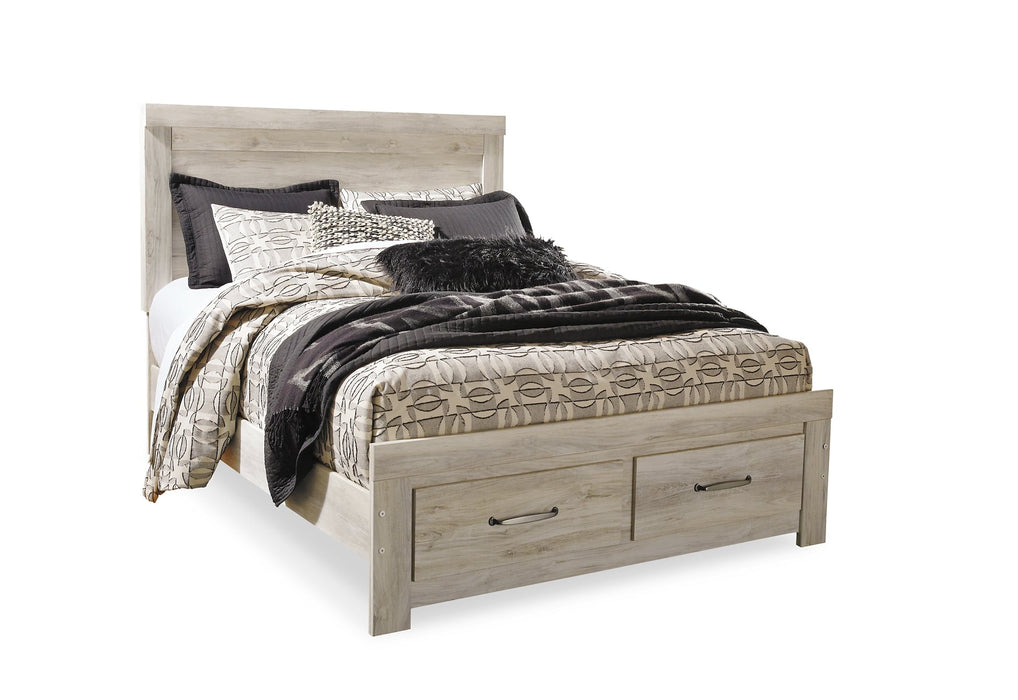 Bellaby Queen Platform Bed with 2 Storage Drawers with Dresser Royal Furniture