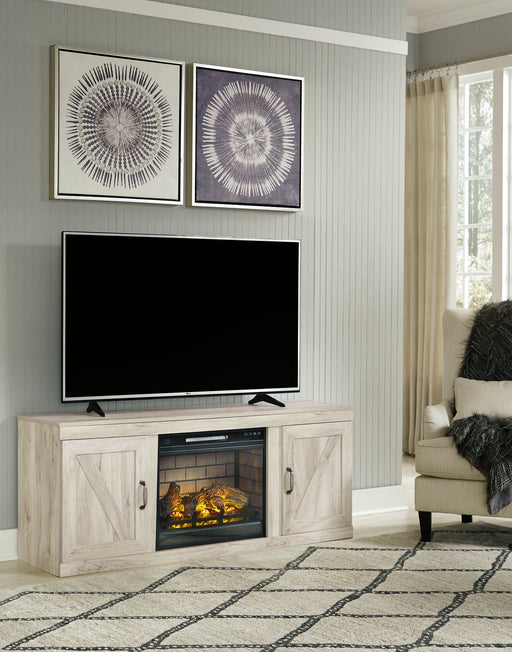 Bellaby TV Stand with Electric Fireplace Royal Furniture