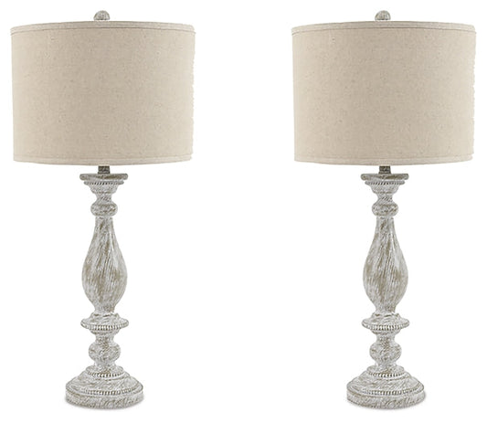 Bernadate Poly Table Lamp (2/CN) Royal Furniture