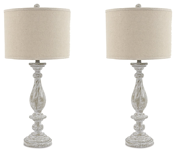 Bernadate Poly Table Lamp (2/CN) Royal Furniture