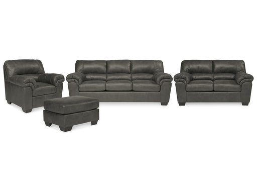 Bladen Sofa, Loveseat, Chair and Ottoman Royal Furniture