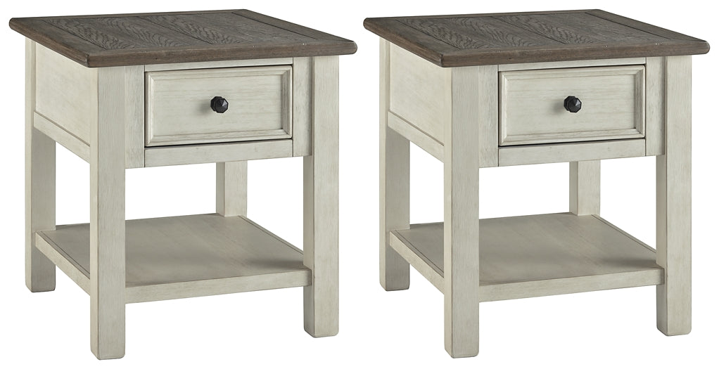 Bolanburg 2 End Tables Royal Furniture