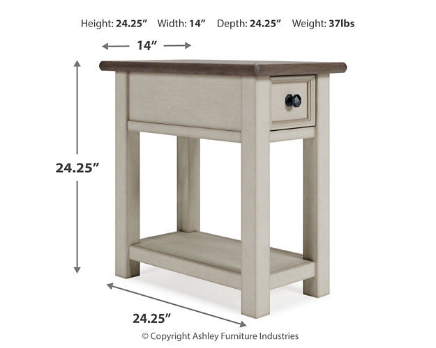 Bolanburg 2 End Tables Royal Furniture