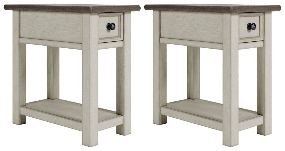 Bolanburg 2 End Tables Royal Furniture