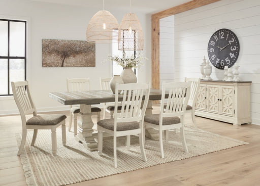 Bolanburg Dining Table and 6 Chairs with Storage Royal Furniture