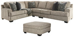 Bovarian 3-Piece Sectional with Ottoman Royal Furniture