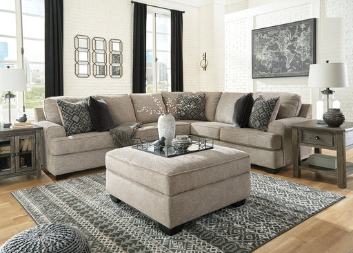 Bovarian 3-Piece Sectional with Ottoman Royal Furniture