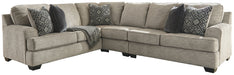 Bovarian 3-Piece Sectional with Ottoman Royal Furniture