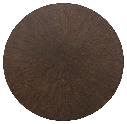 Brazburn Round Cocktail Table Royal Furniture