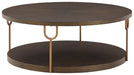 Brazburn Round Cocktail Table Royal Furniture