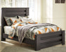 Brinxton Full Panel Bed with Nightstand Royal Furniture