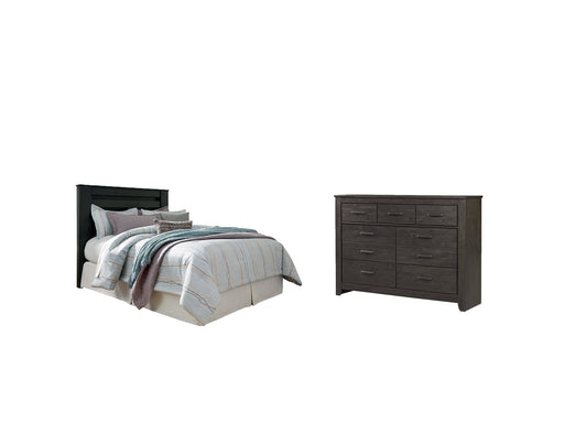 Brinxton King/California King Panel Headboard with Dresser Royal Furniture