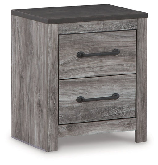 Bronyan Two Drawer Night Stand Royal Furniture