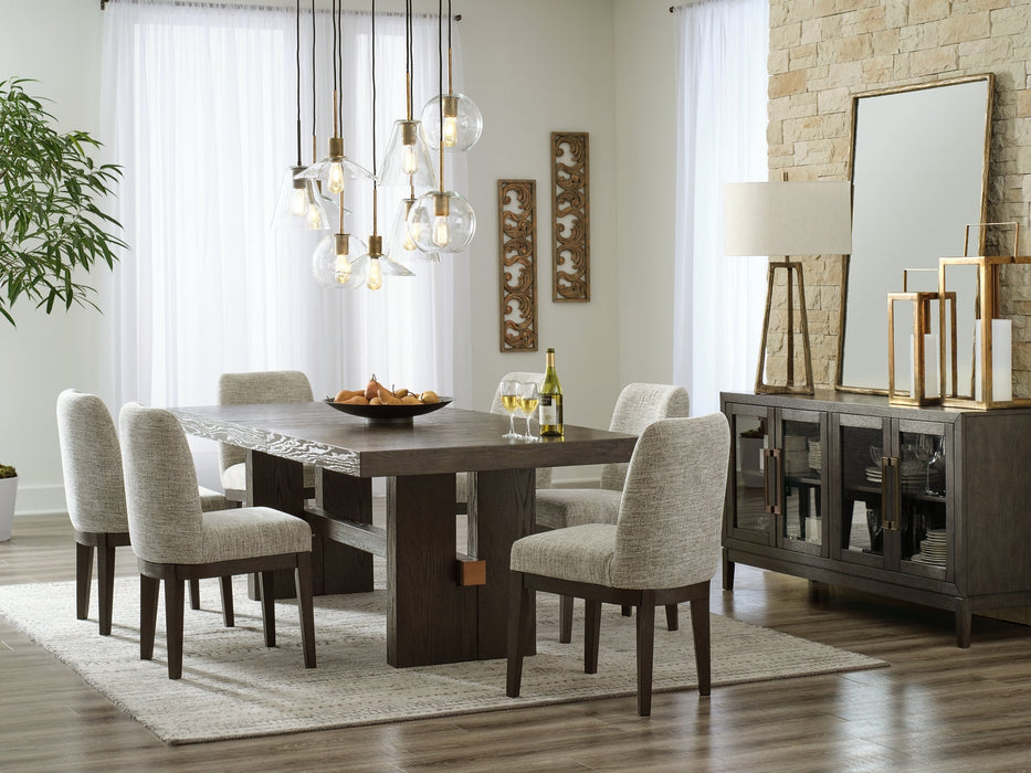 Burkhaus Dining Table and 6 Chairs Royal Furniture