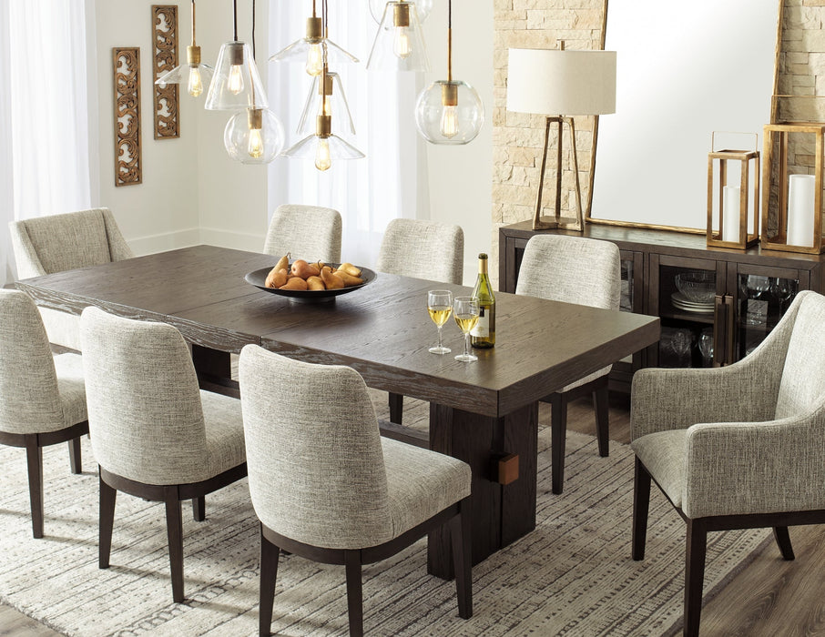 Burkhaus Dining Table and 8 Chairs Royal Furniture