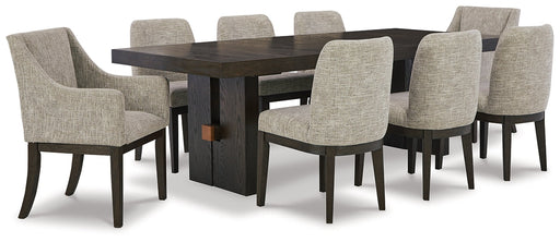 Burkhaus Dining Table and 8 Chairs Royal Furniture