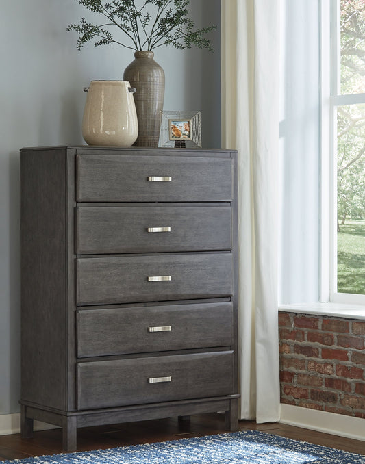 Caitbrook Five Drawer Chest Royal Furniture