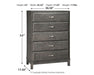 Caitbrook Five Drawer Chest Royal Furniture