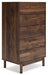 Calverson Five Drawer Chest Royal Furniture