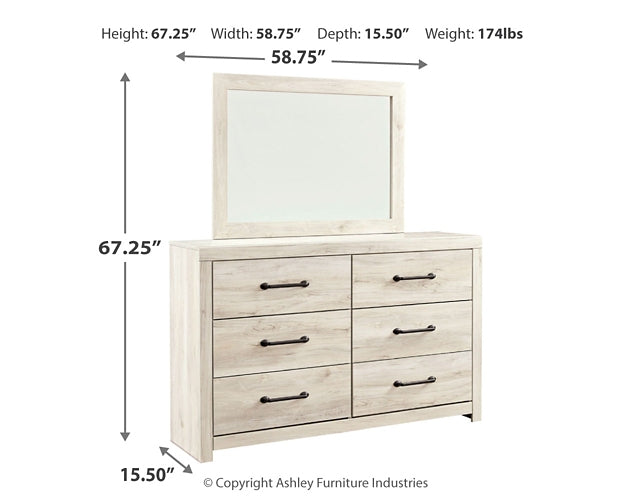 Cambeck Dresser and Mirror Royal Furniture