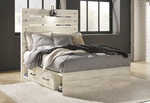 Cambeck Full Panel Bed with 4 Storage Drawers with Dresser Royal Furniture