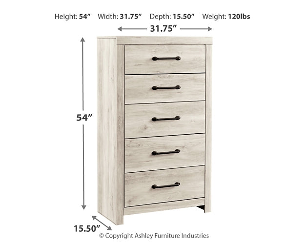 Cambeck King/California King Upholstered Panel Headboard with Mirrored Dresser and Chest Royal Furniture