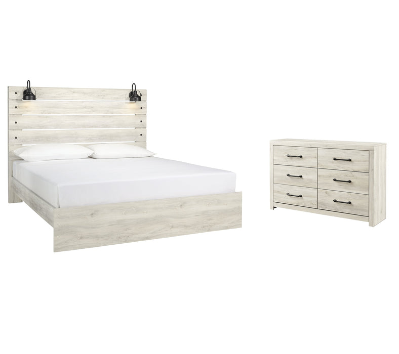 Cambeck Queen Panel Bed with Dresser Royal Furniture