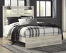 Cambeck Queen Panel Bed with Mirrored Dresser and Nightstand Royal Furniture