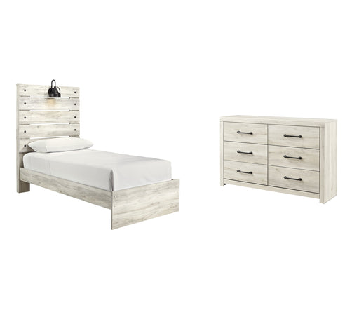 Cambeck Twin Panel Bed with Dresser Royal Furniture