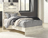 Cambeck Twin Panel Bed with Mirrored Dresser and 2 Nightstands Royal Furniture