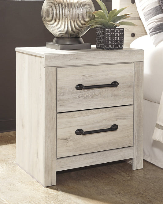 Cambeck Two Drawer Night Stand Royal Furniture