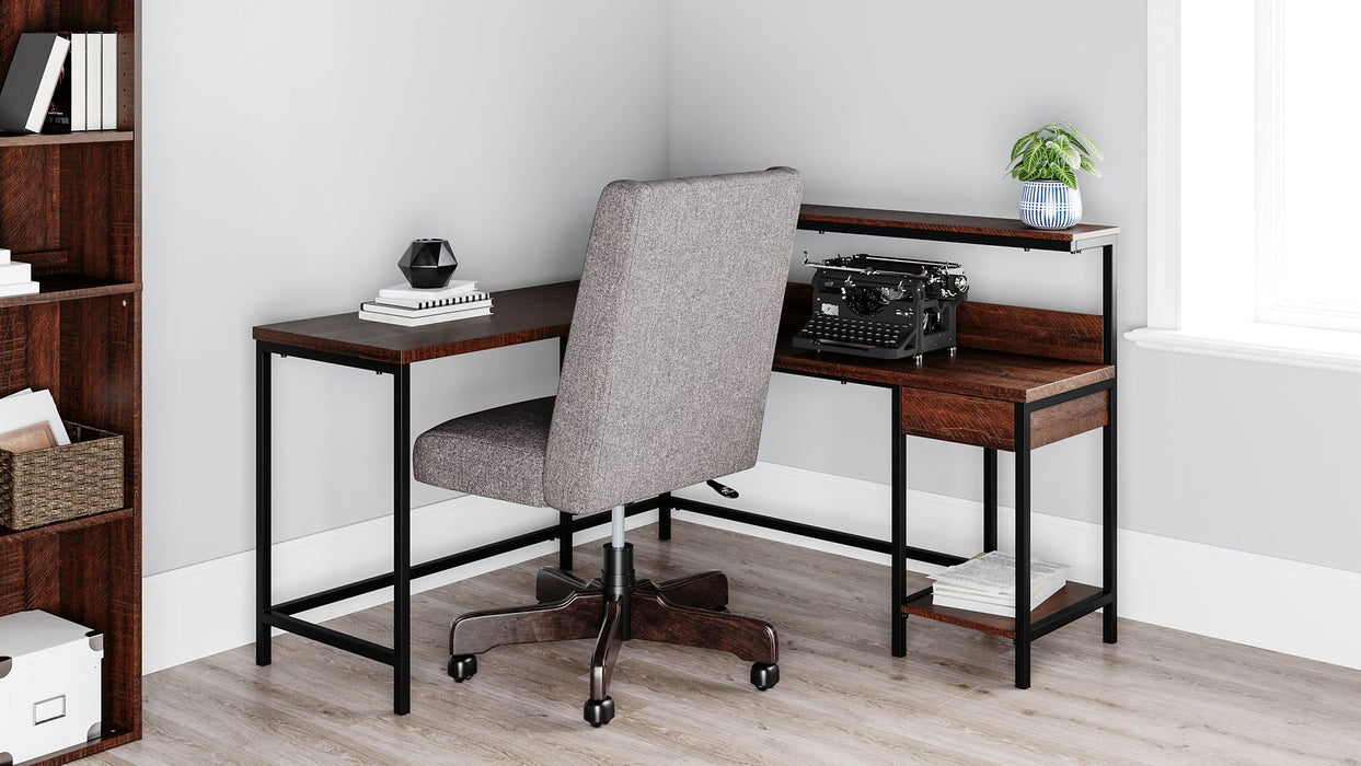 Camiburg L-Desk with Storage Royal Furniture