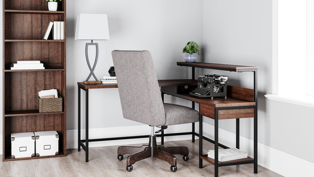 Camiburg L-Desk with Storage Royal Furniture