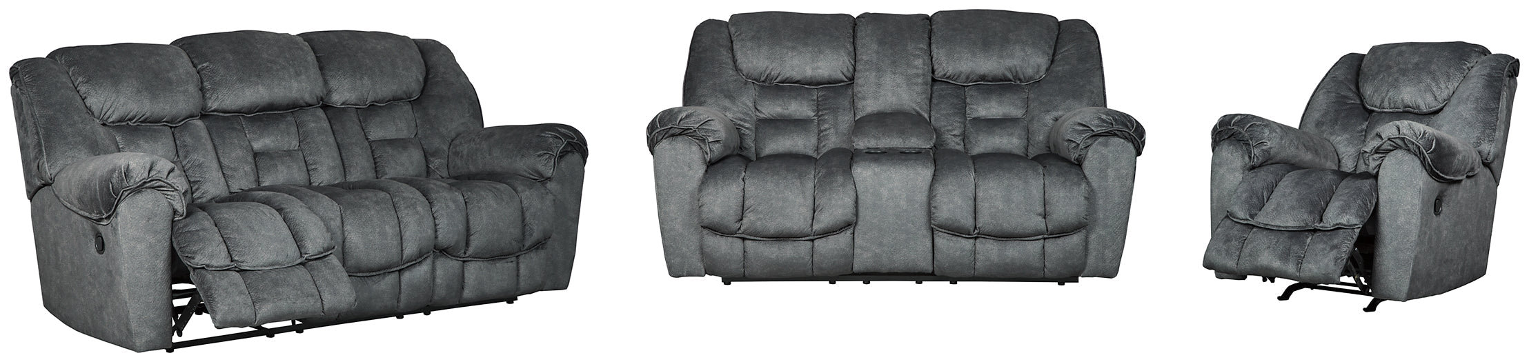 Capehorn Sofa, Loveseat and Recliner Royal Furniture