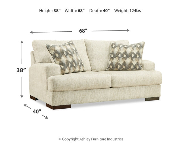 Caretti Loveseat Royal Furniture