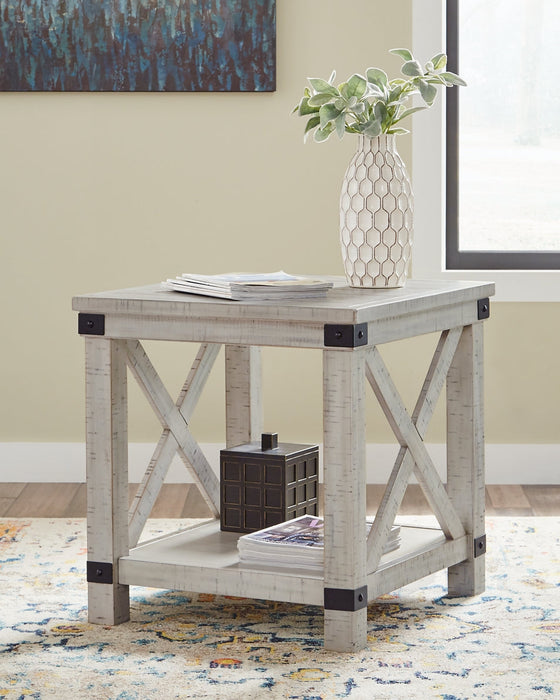 Carynhurst Rectangular End Table Royal Furniture