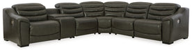 Center Line 6-Piece Sectional with Recliner Royal Furniture