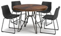 Centiar Dining Table and 4 Chairs Royal Furniture