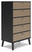 Charlang Five Drawer Chest Royal Furniture