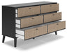 Charlang Six Drawer Dresser Royal Furniture