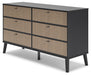 Charlang Six Drawer Dresser Royal Furniture