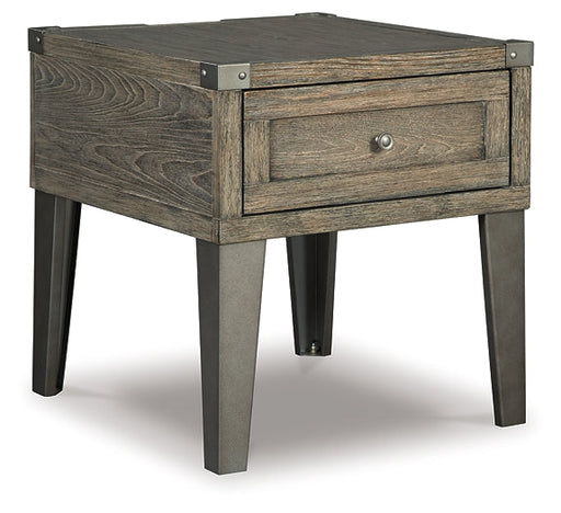 Chazney Rectangular End Table Royal Furniture