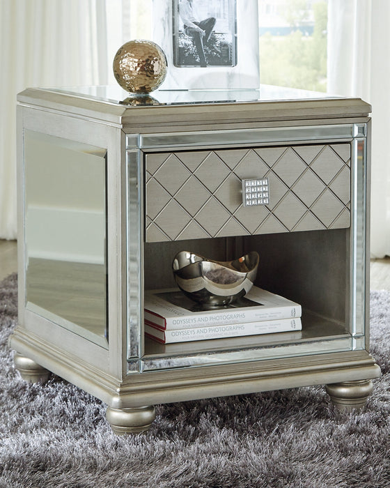 Chevanna Rectangular End Table Royal Furniture