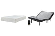 Chime 12 Inch Memory Foam Mattress with Adjustable Base Royal Furniture