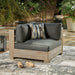 Citrine Park 4-Piece Outdoor Sectional with Ottoman Royal Furniture