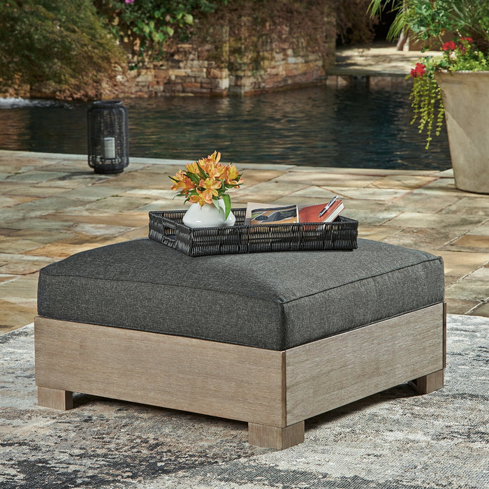 Citrine Park 4-Piece Outdoor Sectional with Ottoman Royal Furniture